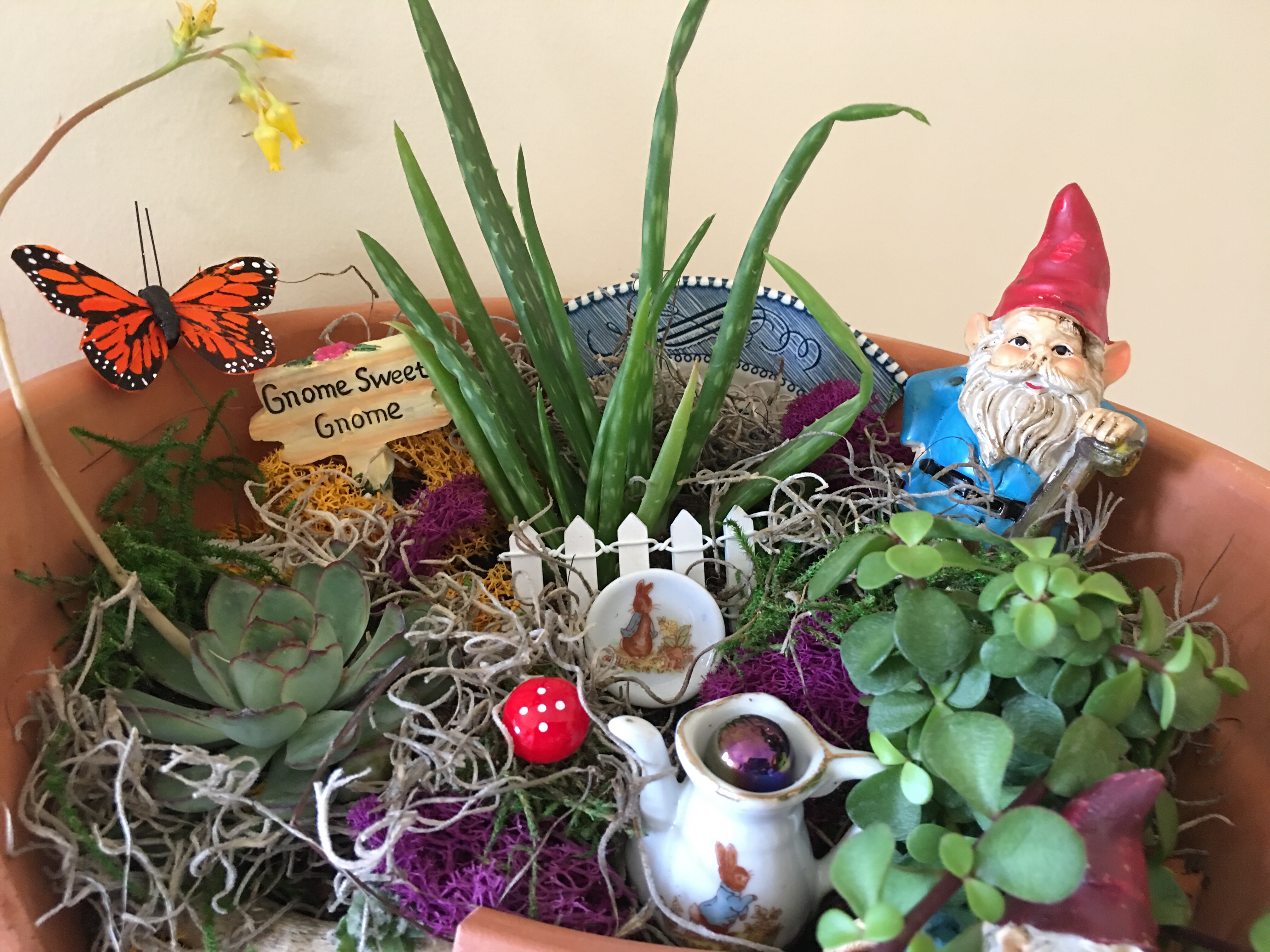 4:20 pm TO 8036 Miniature Fairy Garden Stoned Gnome