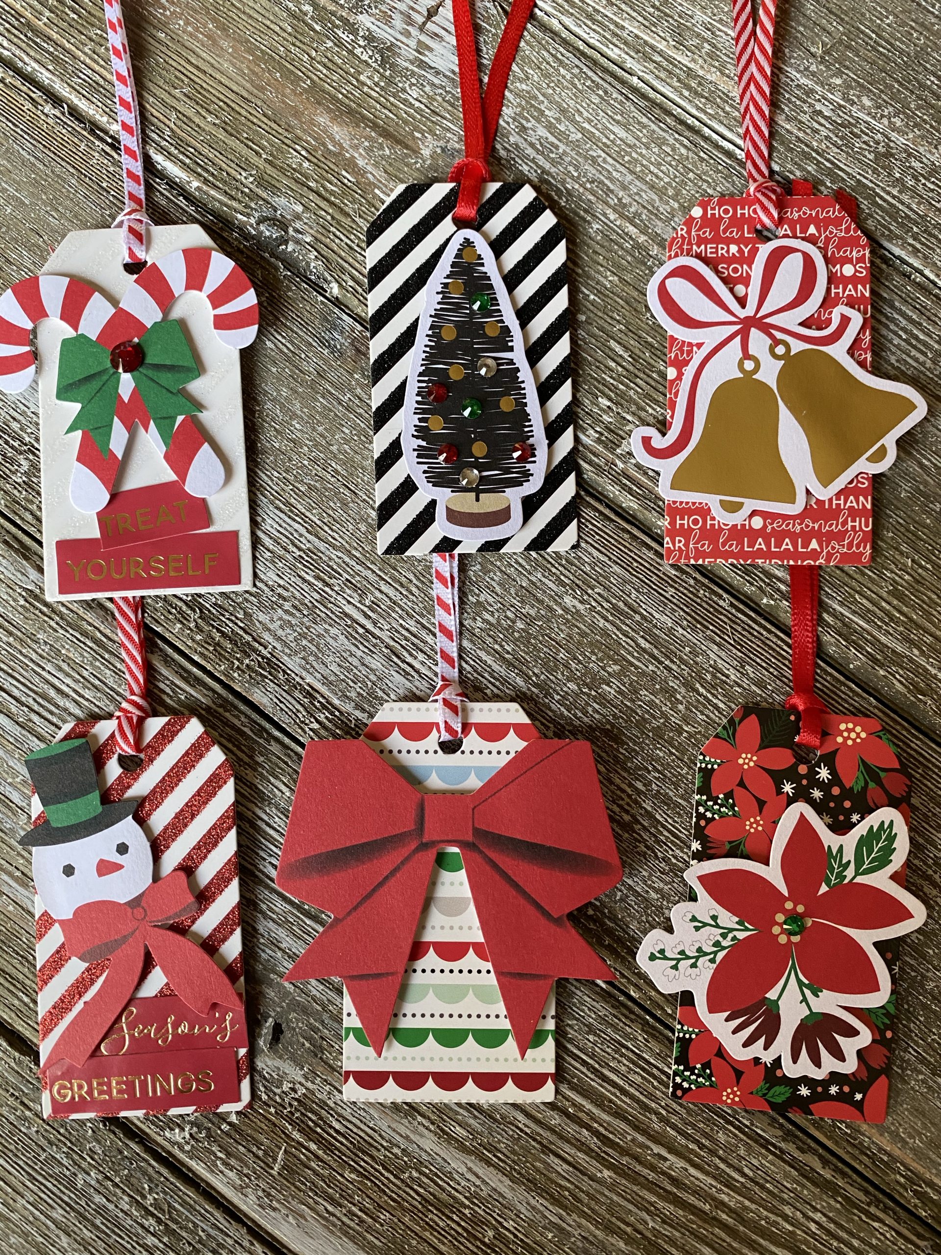 Merry Days Gift Tags Set of 6 (Treat Yourself)